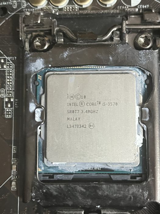 Продам комплект на 1155 сокете