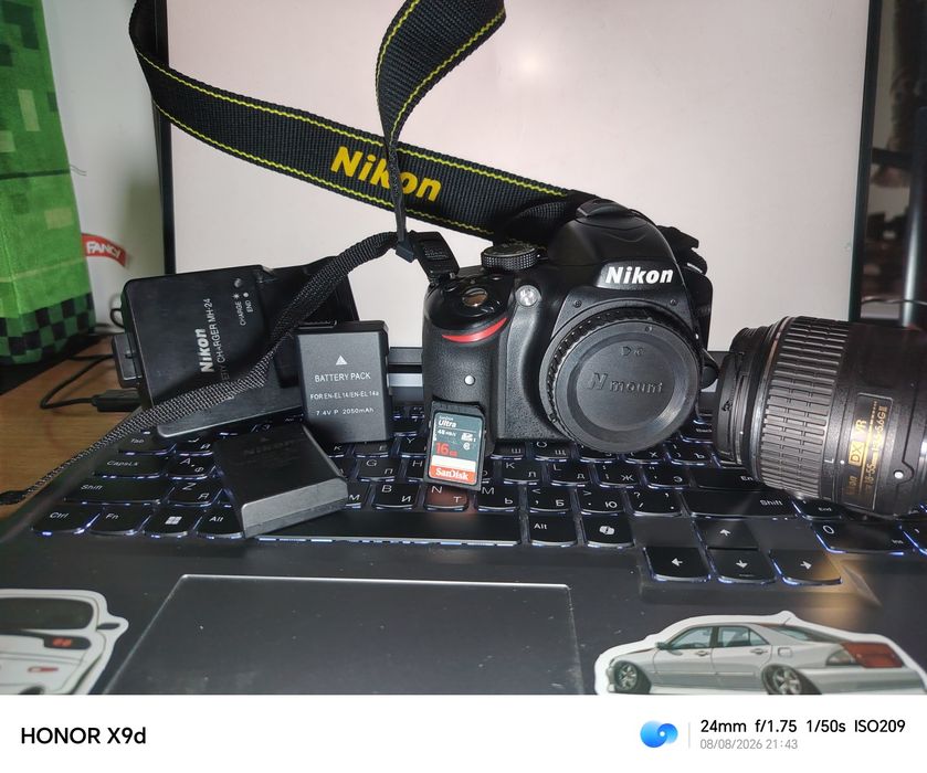 d3200 фотоаппарат 28к пробег