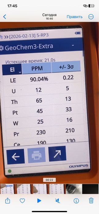 Химичческий анализ металла 5к