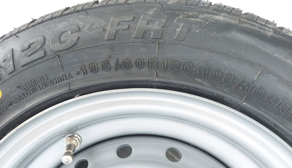 Roata 195/60 R12C, 108N, Anvelopa Security M+S pe Janta 6JX12