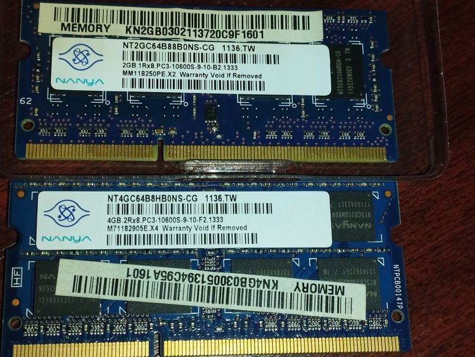 Se vinde, RAM laptop