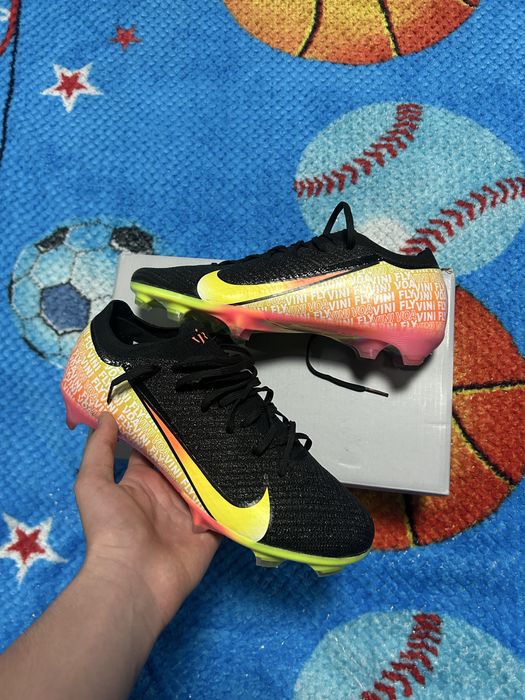 Ghete de fotbal Nike Marimea 41 ZM VAPOR 16 ELITE FG „Vini Jr.“
