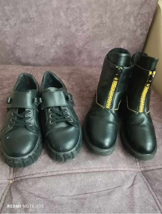 Ботинки на девочку осень 36 р