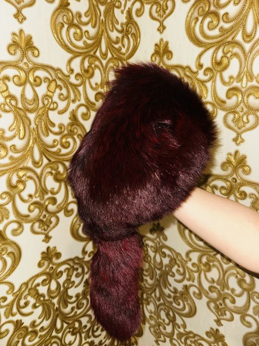 Продам шубу с шапкой