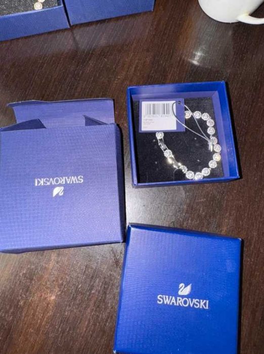 Bratara Swarovski Angelic Argintie - nouă, în cutie