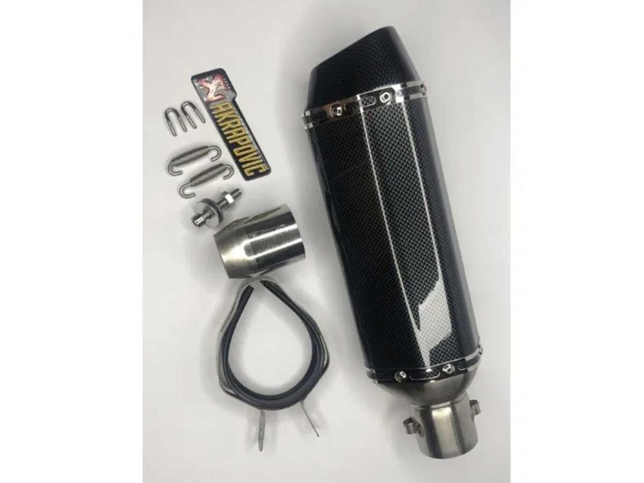Toba Spor Moto ATV Evacuare Finala Tip Akrapovic Tobe Carbon Ornamente
