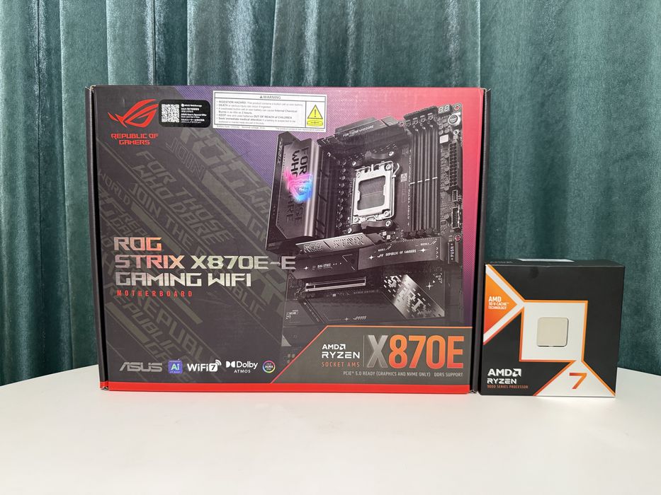 Asus ROG X870E-E | Ryzen 7 9850X3D