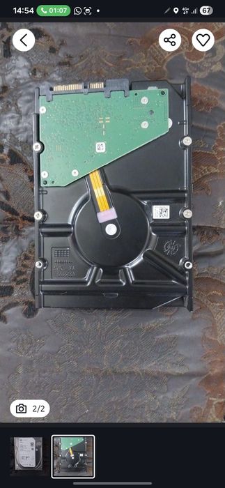 Продам жесткий диск, 8 TB