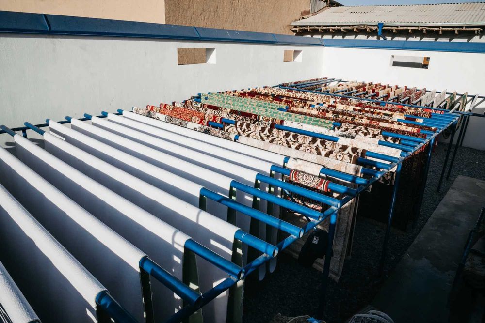 Toshkent shaxrida professional gilam yuvish korxonasi гилам ювиш