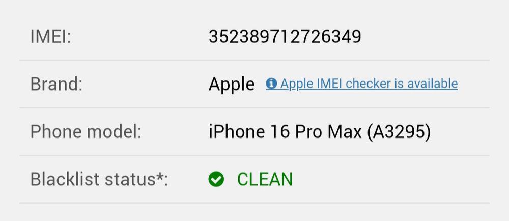 IPhone 16 pro max 256 GB