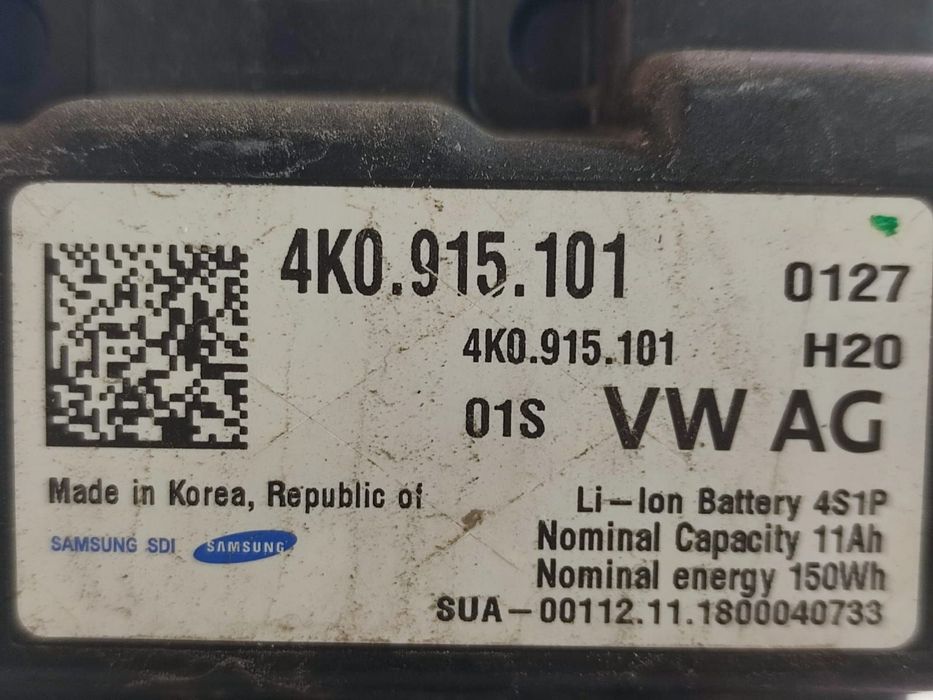 Baterie auxiliara 4K0915101 2.0 DKNA +hybrid Audi A6 C8 [2018 - 2020]