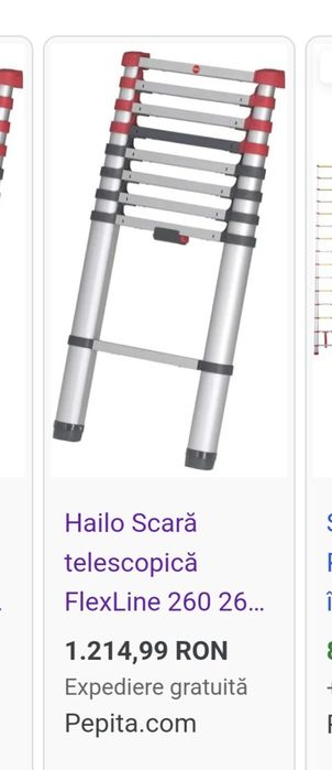Scară telescopica Hailo