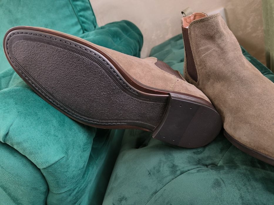 Ghete, pantofi, elegant, piele naturala, NOU