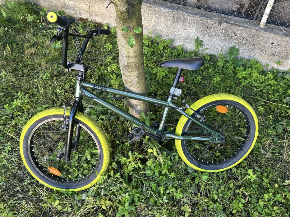 Vand Bicicleta BMX WIPE 500 20” gri 135-160 cm