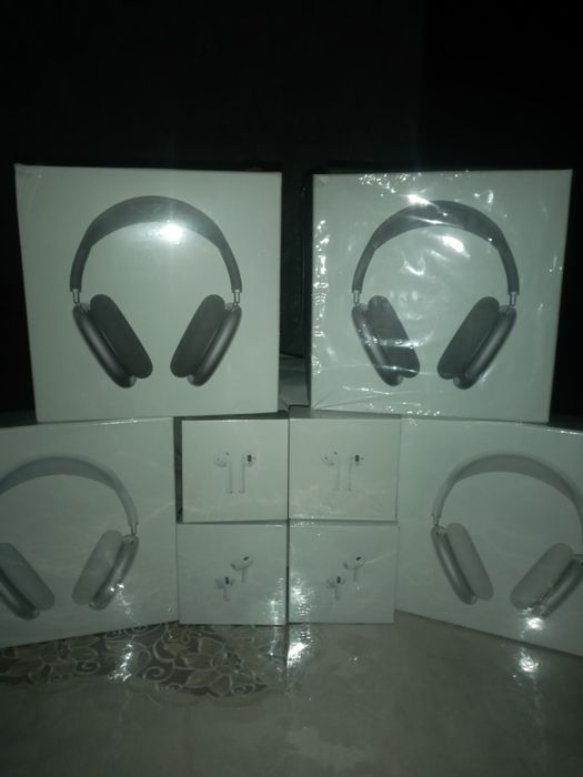 Продаётся Наушники по оптовой цене air pods и air pods max новые