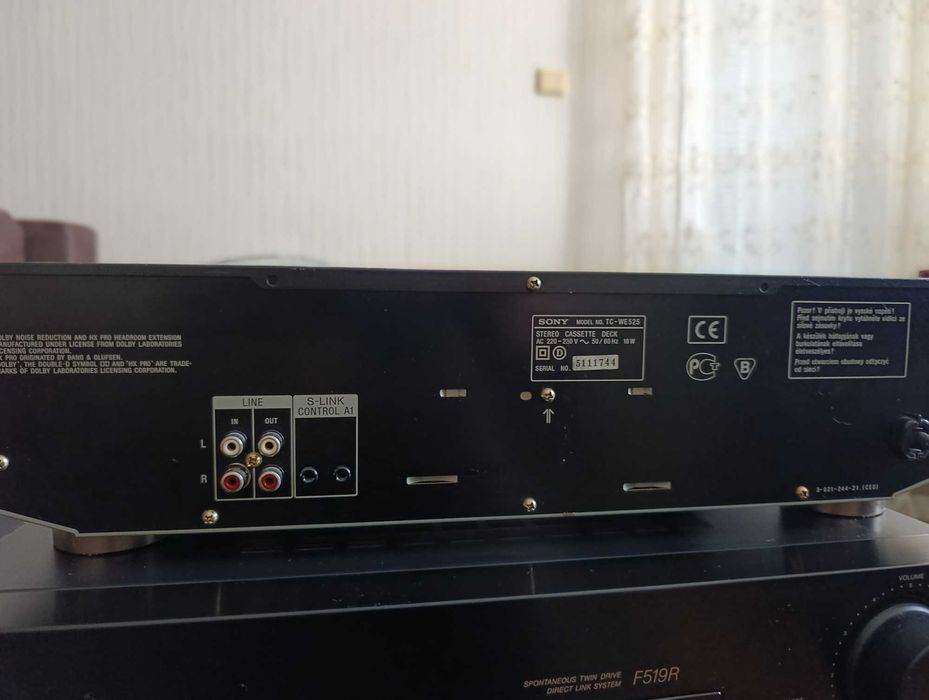 Двукасетъчен дек SONY TC-WE535