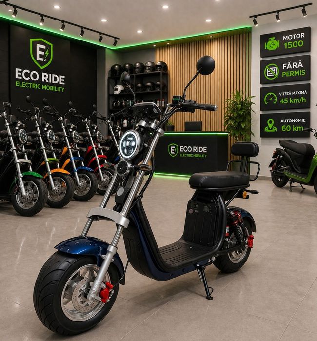 Scuter electric/Scuter Harley City black
