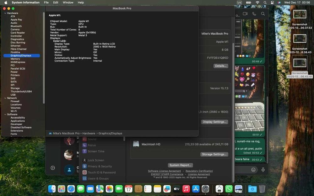 MacBook Pro 13 M1 CA NOU | 6 cicluri baterie | Accesorii PREMIUM