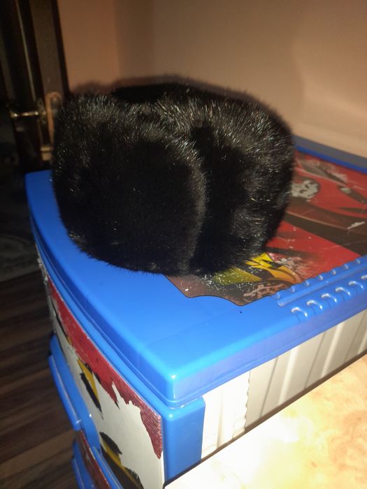 Норковая шапка обманка.