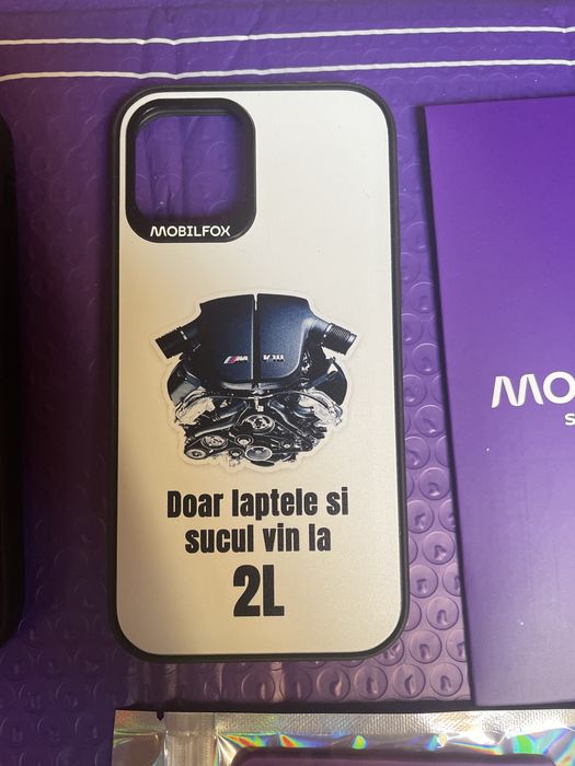 2x Huse Mobilfox+ 2 folii de protectie+ cadou, iph 12