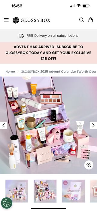 GLOSSY BOX календар