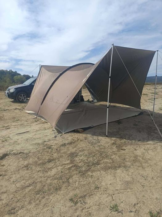 шаранджийска палатка Trakker + навес 5x4