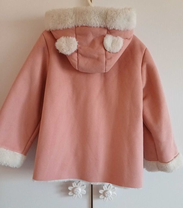 Детско пухено палтенце