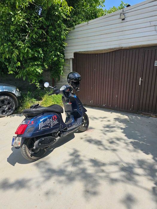 Vespa GTS 250 Custom | 2005 | 19.000 km | Polini 9 role | Akrapovič