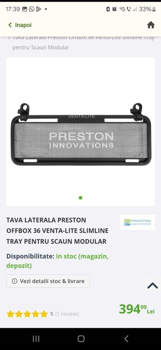 Tava laterala Preston ,husa lansete