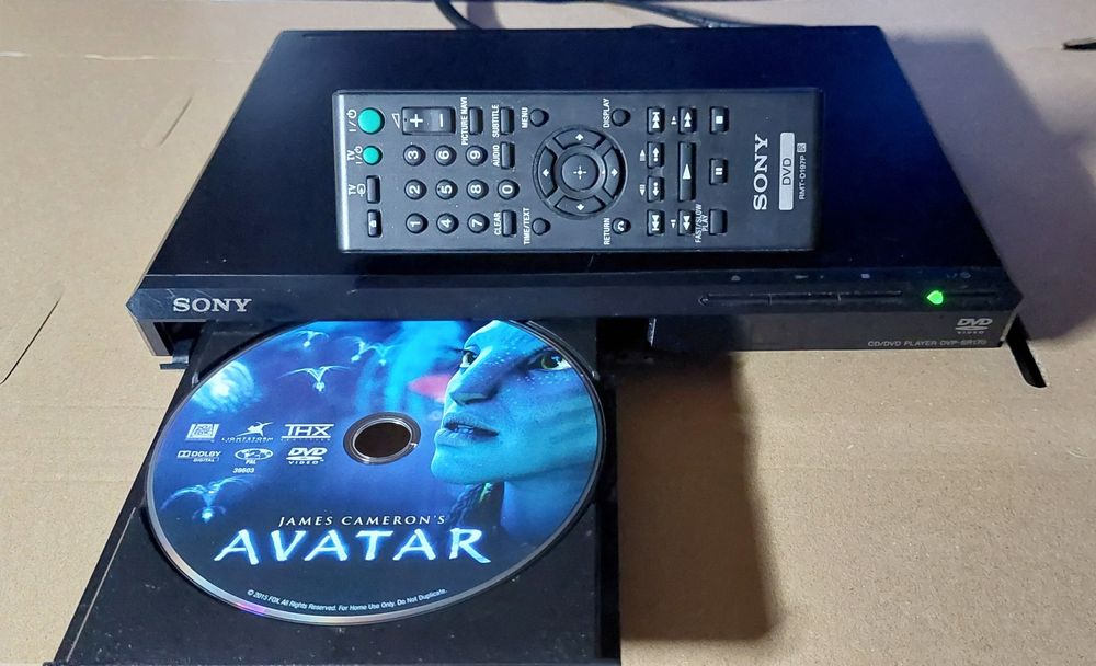 Sony DVP‑SR170 – DVD player, perfect functional, telecomanda originala