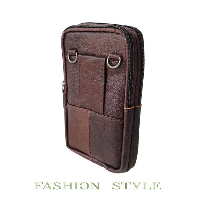 Мъжка чанта от естествена кожа