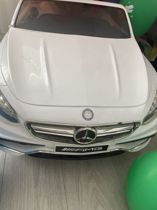 Masina copii Mercedes Benz alba