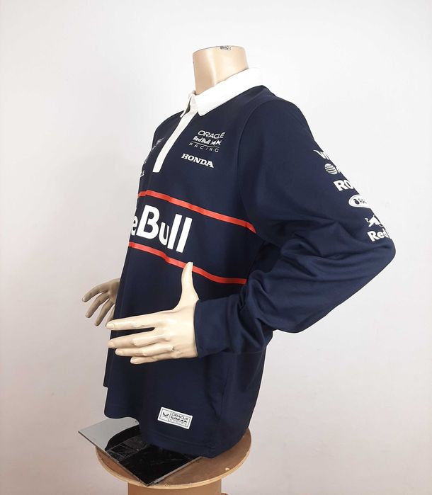 Red Bull Racing Team Polo Shirt - Оригинална мъжка блуза с яка