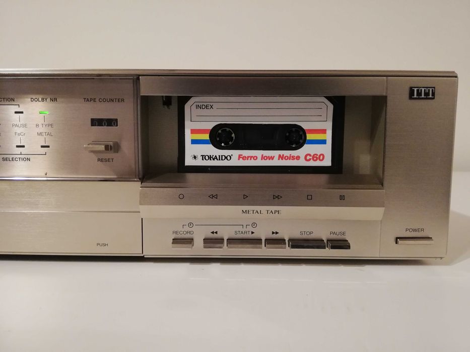 Stereo Cassette Deck ITT model HiFi-9021 - Vintage/Japan/RAR