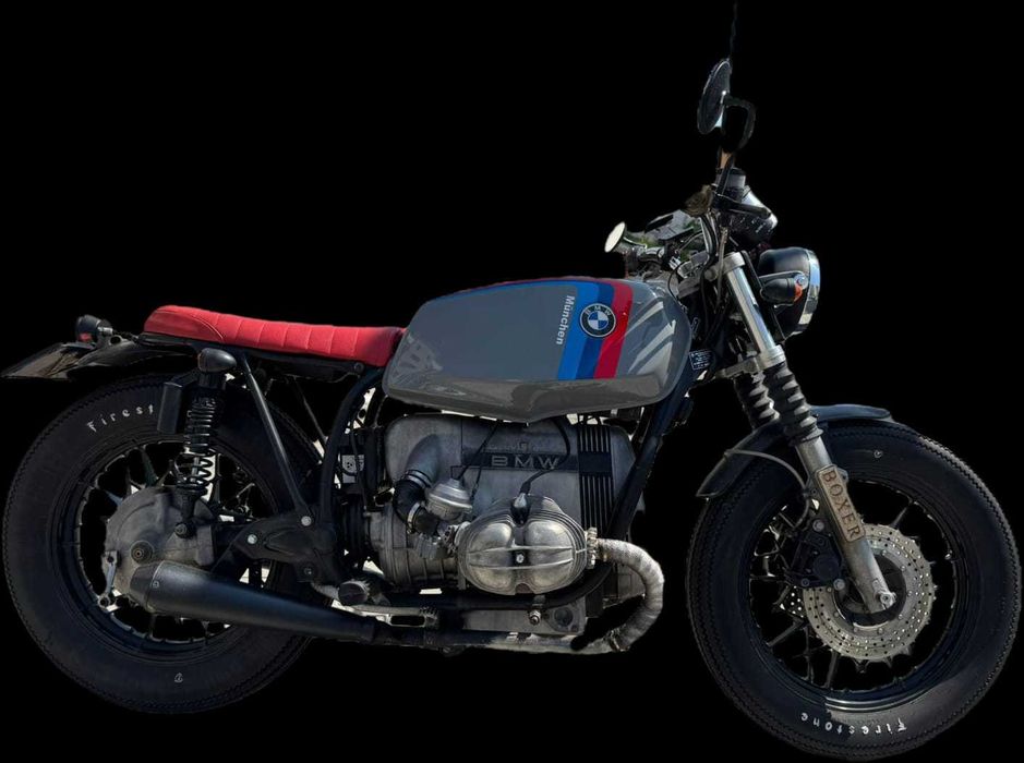 BMW R 45 cafe racer scrambler brat custom negociabil