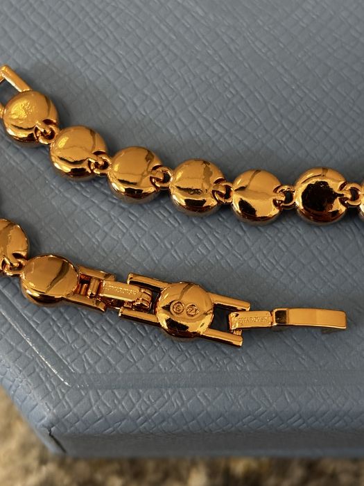 Colier Swarovski Angelic Tennis rose gold