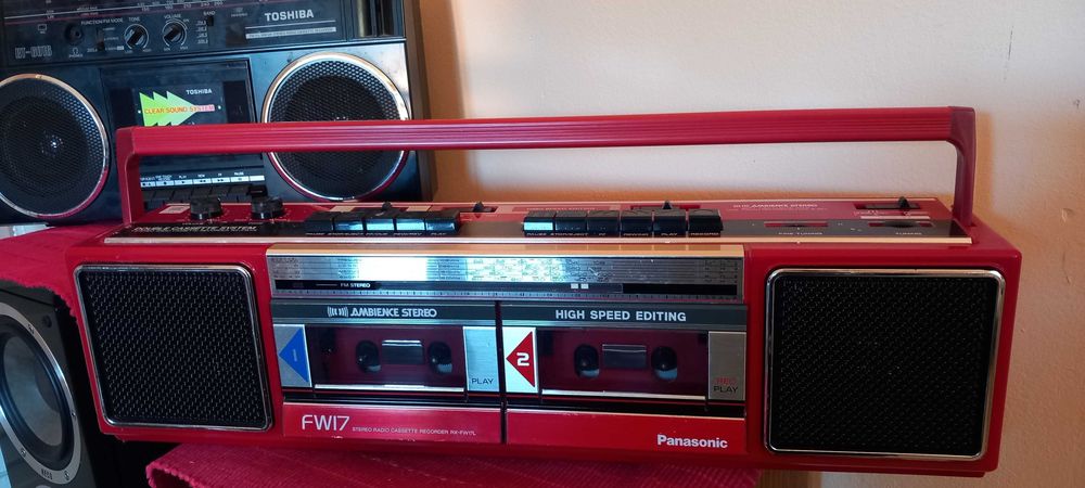 Radiocasetofon Panasonic FW 17