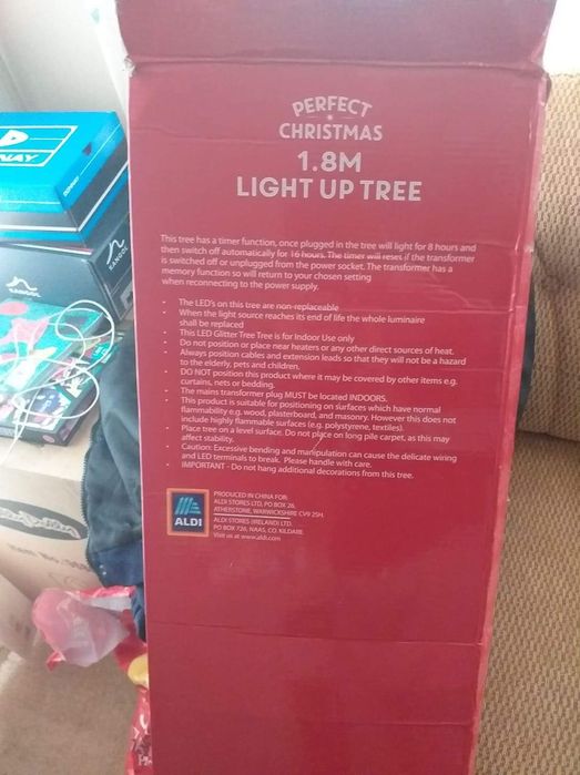 Ново! Голямо лед светещо  дръво