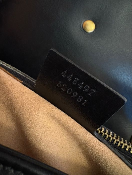 Оригинална Gucci GG Marmont – Черна естествена кожа
