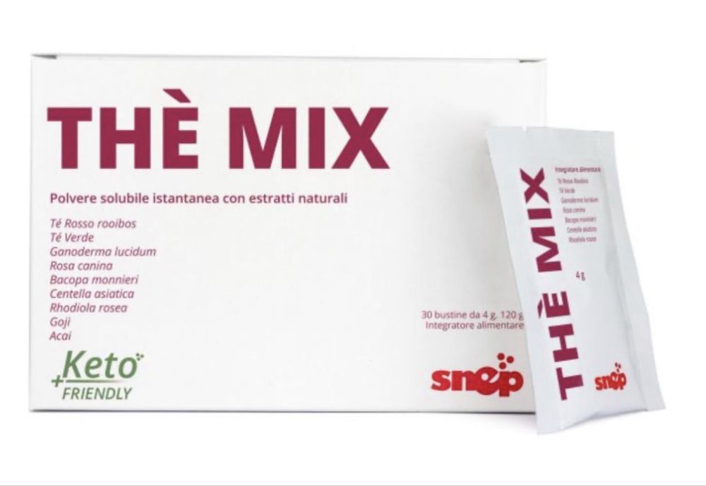 Ceai drenant Snep - The mix/ lemon - 30 plicuri de 4g