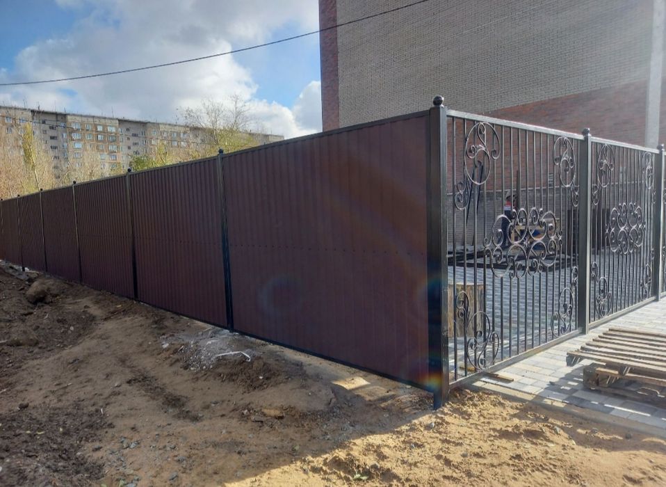 Навес ворота заборы