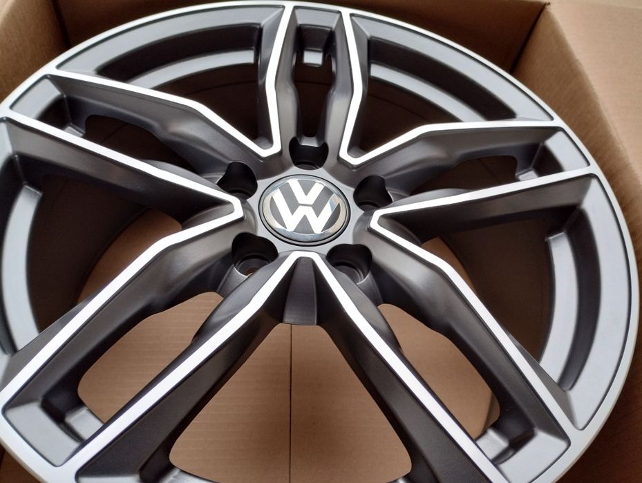 Jante 17 sau 18 VW Passat Golf T-Roc Tiguan Touran, Sharan Arteon Caddy Beetle Touareg CR3 Jante Noi cu Factură și Garanție