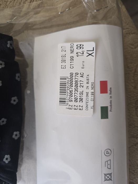 Мъжко бельо, слипове M и XL размери.