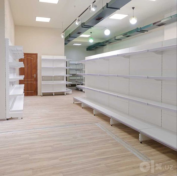 Мetall stellajlar, savdo tokcha, стеллаж для магазина