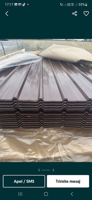 Tabla cutata colorata și zincata o gama larga de produse de CALITATE