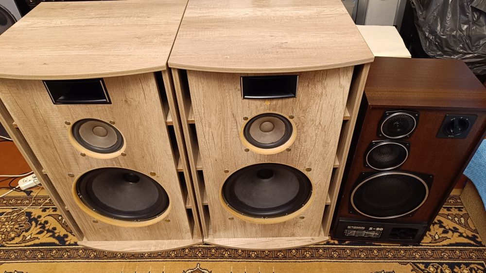 Колонки самодельные большие