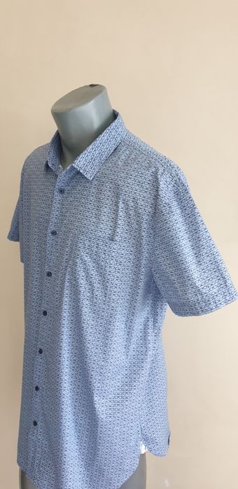 Hugo Boss Magneton_1 Stretch Cotton Slim Fit  XL НОВО! ОРИГИНАЛНА Риза