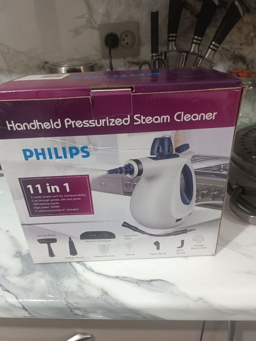 Philips  bug'li tozalagichi. 11 ta nasadkali