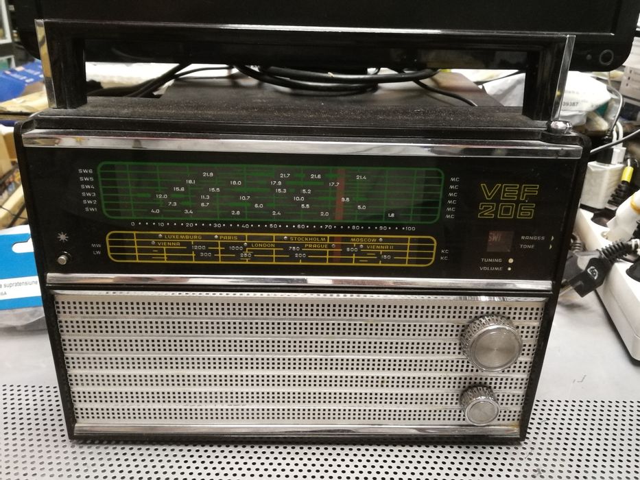 Ретро радио VEF 206, Работещо.