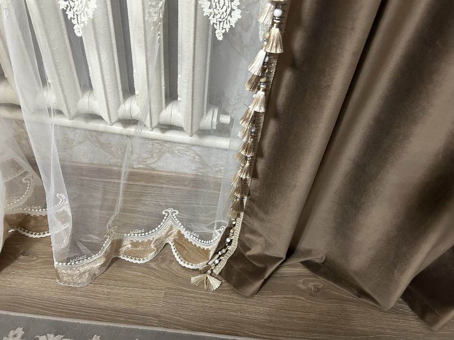Продам шторы и тюль